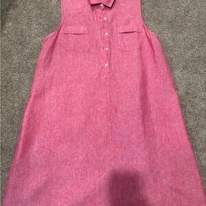 J. McLaughlin Pink Sleeveless Mini Dress